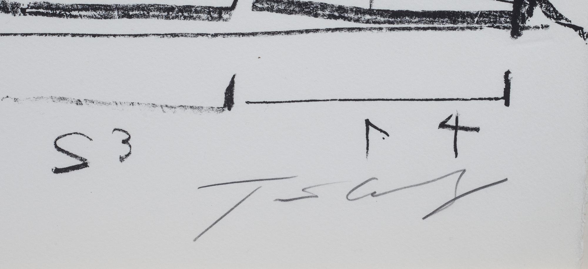 JEAN TINGUELY, litografi, signerad och numrerad 163/300.