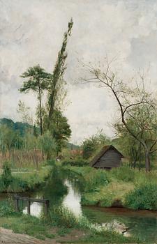20. Robert Thegerström, "Motiv från Frankrike" (French landscape).