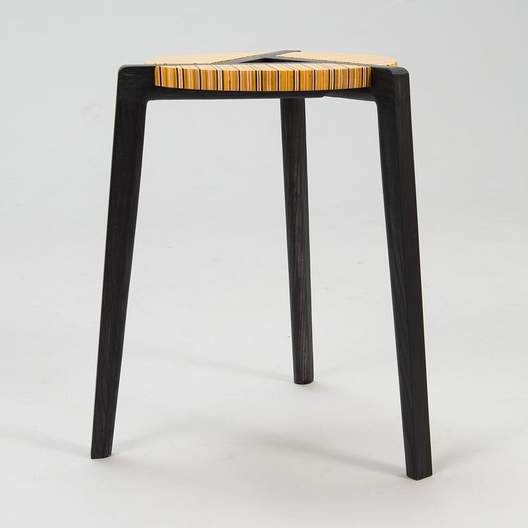 ALEKSI PUUSTINEN, Stool, signed and numbered.