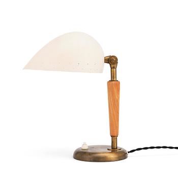 312. Harald Notini, bordslampa, modell "15487/A", Arvid Böhlmarks Lampfabrik, 1940-50-tal.