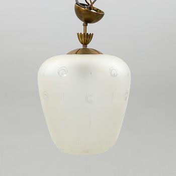 Ceiling Lamp Swedish Modern 1940s/50s.