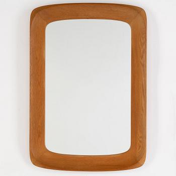 ÅKE FRIBYTER, spegel, Glas & Trä, Hovmantorp, svensk möbelindustri. 1950-60-tal.