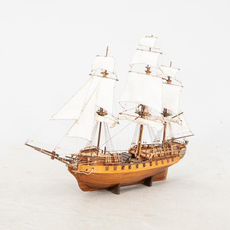 Modellbåt  "Pandora" 1900-talets senare del.