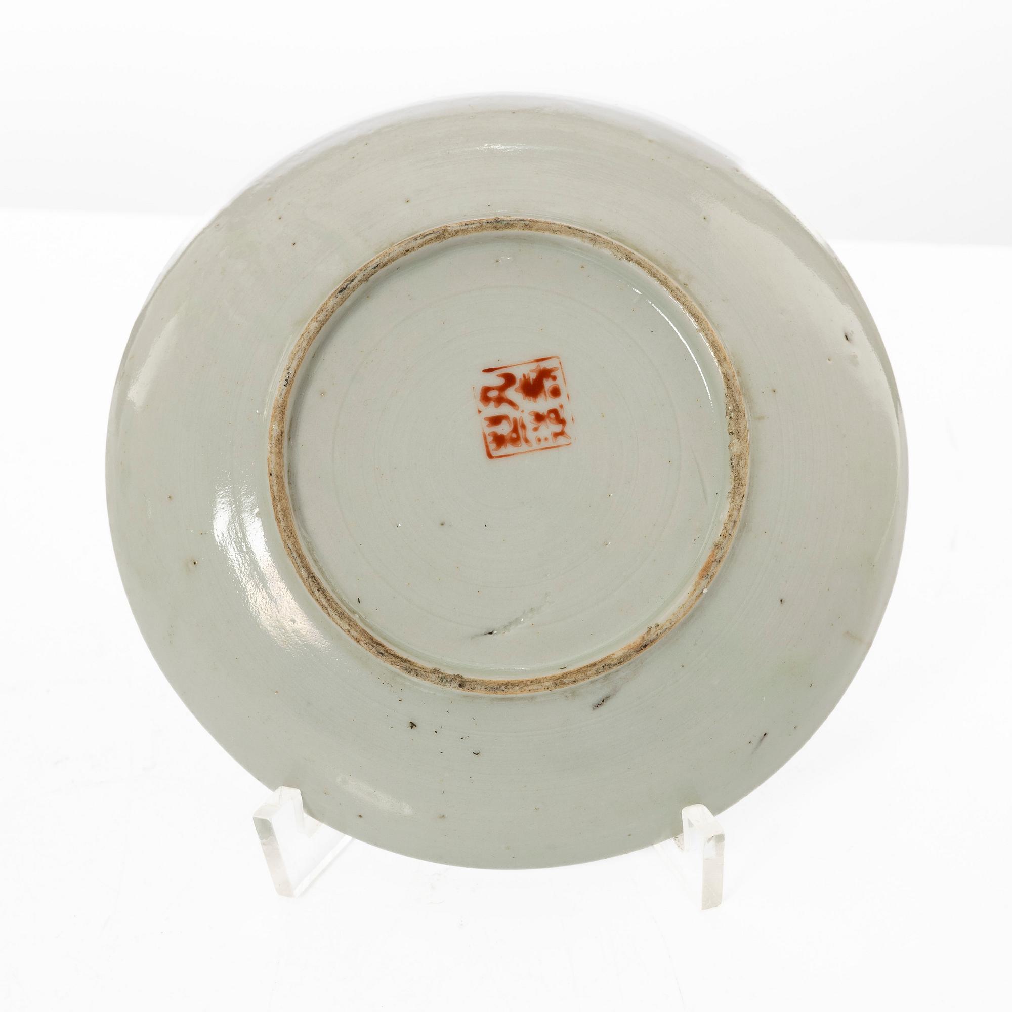 Parti porslin, 6 delar, Kina, 1800-1900-tal.