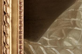 Alexander Roslin, Portrait of a lady, said to be Mlle Bourgevin de Linas, as a Vestal Virgin.