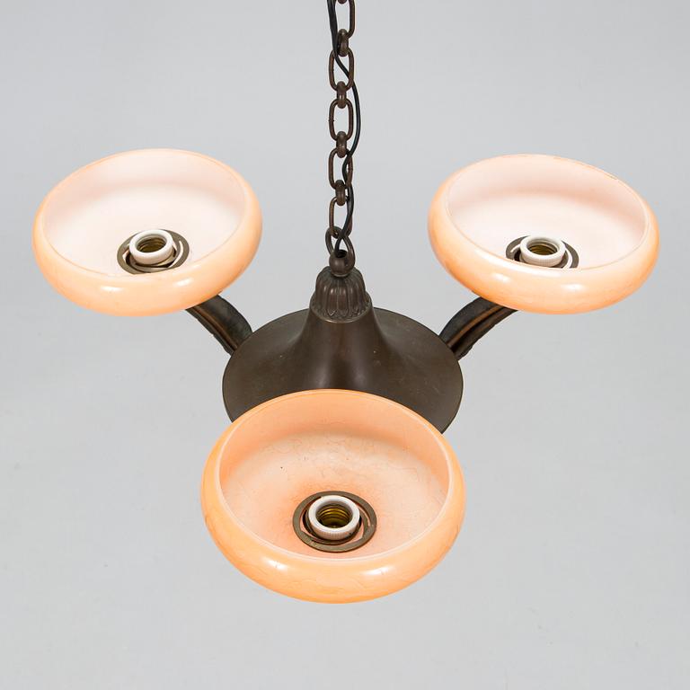 Paavo Tynell, a 1930's '1206/3' pendant light for Taito.