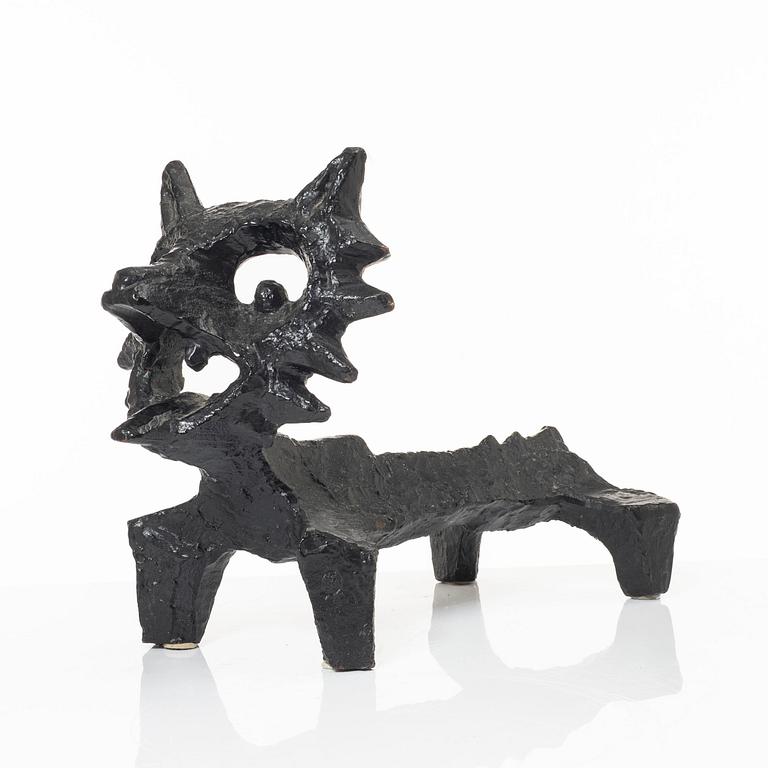 Olle Hermansson, fire dog, "The Fox", Husqvarna.