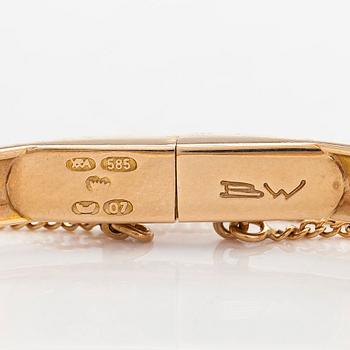 Björn Weckström, armring, "Lapinranne", 14K guld, Lapponia 1967.