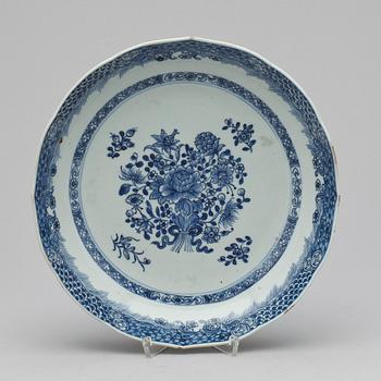 SKÅLFAT, kompaniporslin, Qing dynastin, Qianlong 1736-1795.