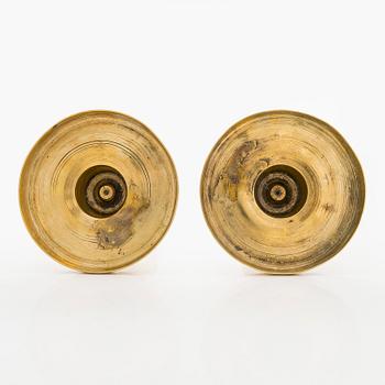 Ljusstakar,ett par Frankrike 1800-talets slut.