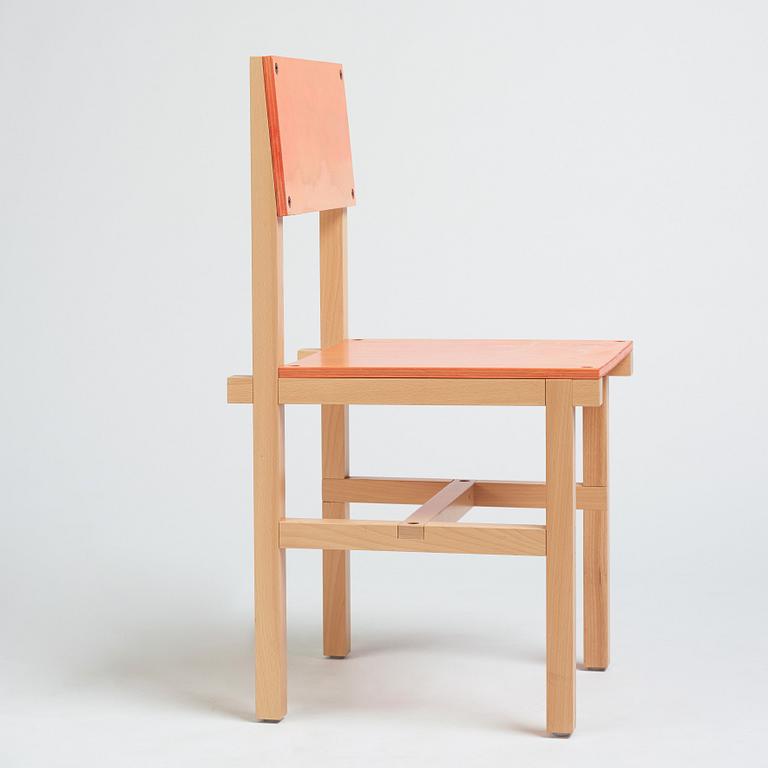 Fredrik Paulsen, a 'Röhsska', chair, unique prototype, Blå Station, Sweden 2019.