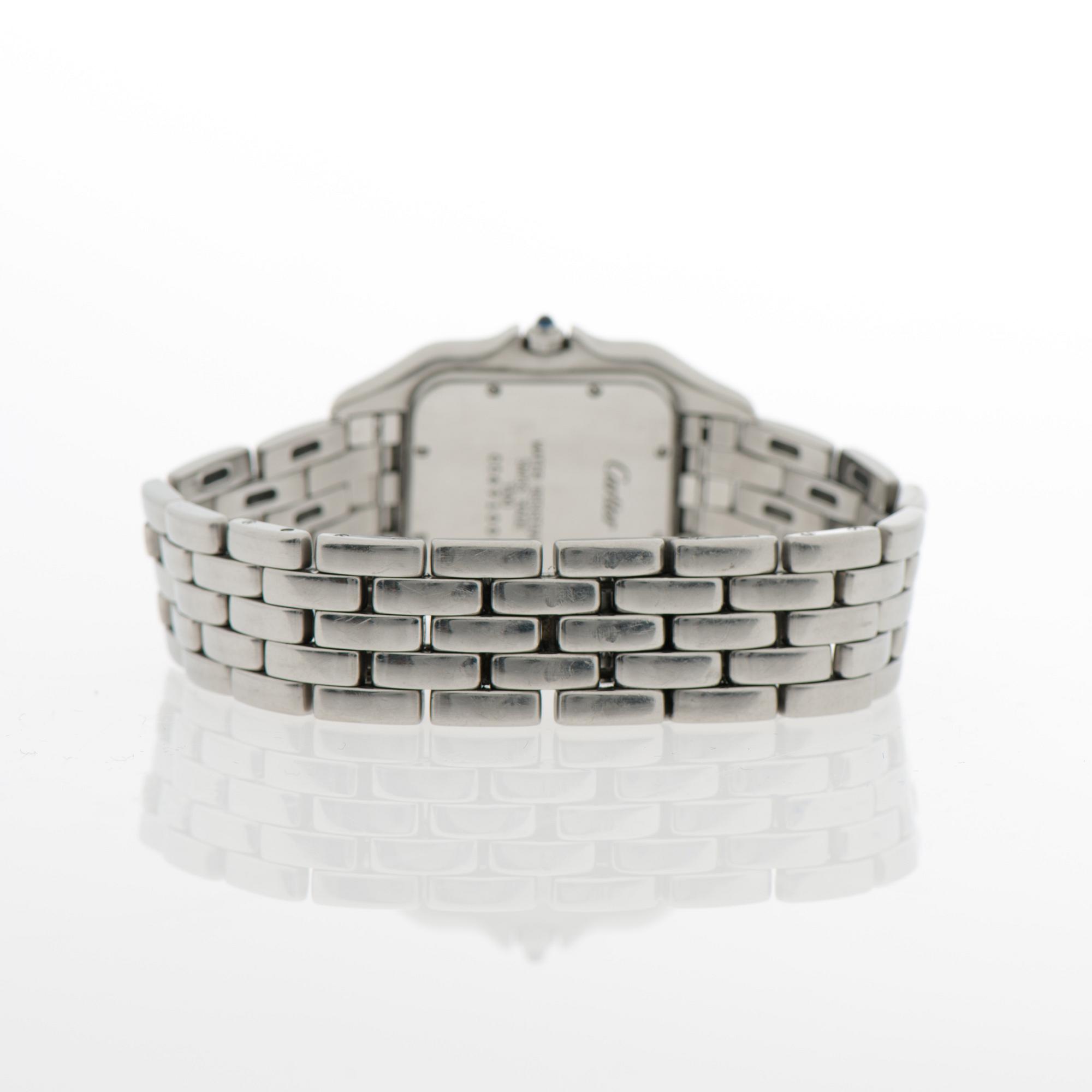CARTIER, Panthere, wrist watch, 30 x 30 mm.