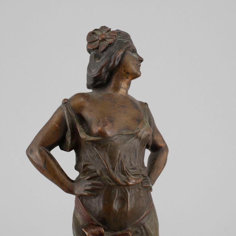 PAUL LUDWIG KOWALCZEWSKI, sculpture, bronze, signed.