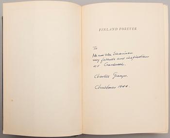 Four books of which two with Loja och Eliel Saarinen's Ex-Libris by Erik O.W. Ehrström, two given as gifts to Saarinen.