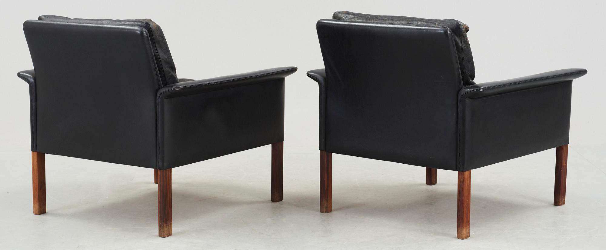 FÅTÖLJER, ett par, Hans Olsen, CS Möbler, 1960-tal.
