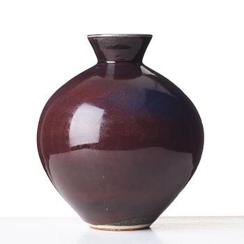 Berndt Friberg, a stoneware vase, Gustavsberg studio, Sweden 1975.