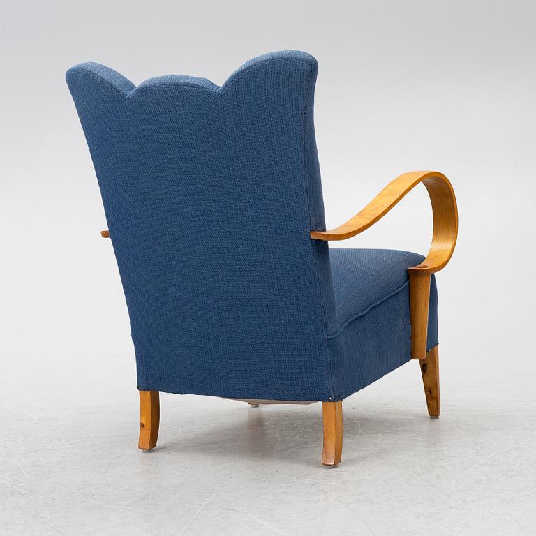 A Swedish Modern armchair, 1940s.