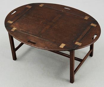 SOFFBORD, sk Butlers Tray, engelsk stil, 1900-talets slut.