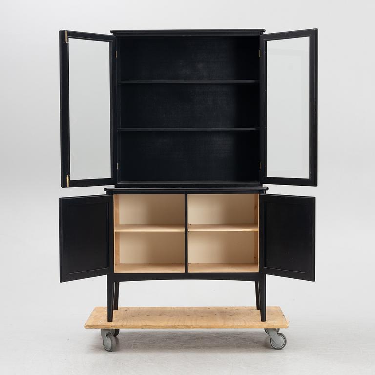 Kerstin Hörlin-Holmquist, sideboard samt vitrinskåp, "Charlotte", Asko, Finland, 1970-tal.