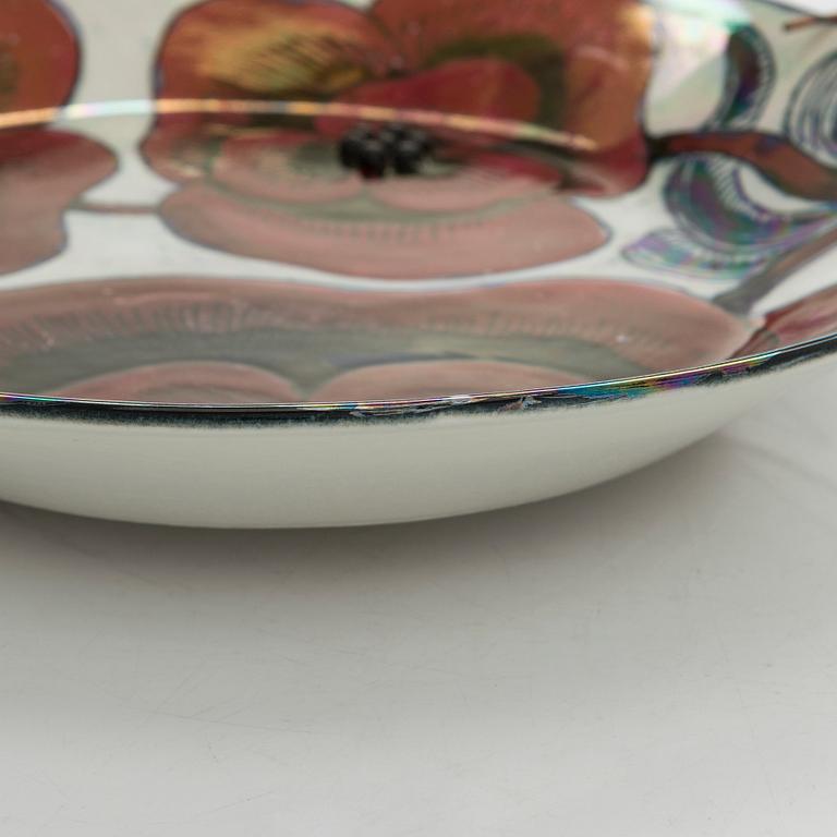 Birger Kaipiainen, fat, keramik, signerad Kaipiainen Arabia.