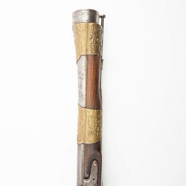 Tromblon / Muskedunder / Blunderbuss, omkring år  1800, Frankrike för marknaden på Balkan eller på turkiskt område.