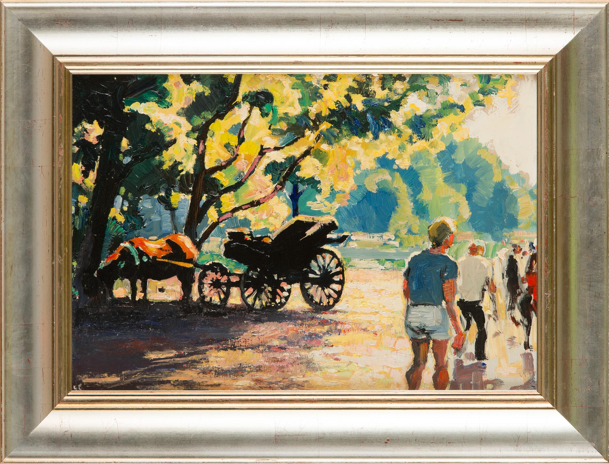 Georg Engeström, oil on canvas, signed.
