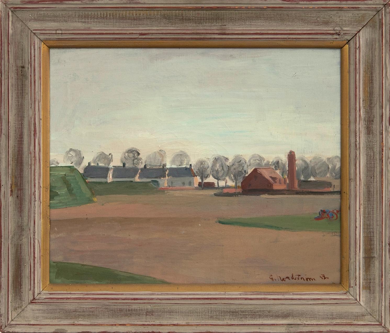 Gerhard Nordström, "Vårljus över slätten".