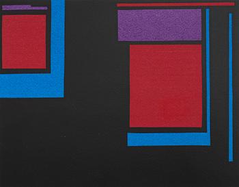 Olle Bærtling, färgserigrafi, 1950-68, signerad 16/300.
