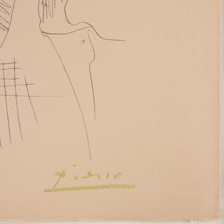 Pablo Picasso, "Portrait de famille III (Six Personnages)".