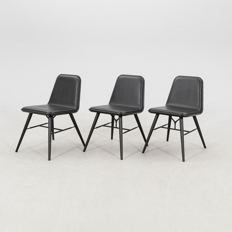 Space Copenhagen chairs, 6 pieces "Spine" for Fredericia Furniture Denmark, 2020s.
