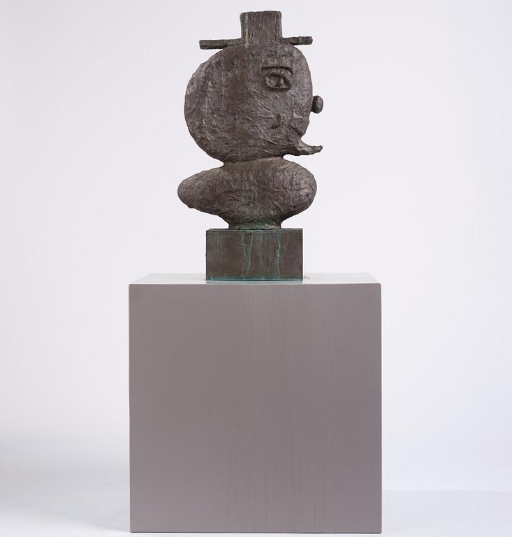 Donald Baechler, ”Man with Hat”.