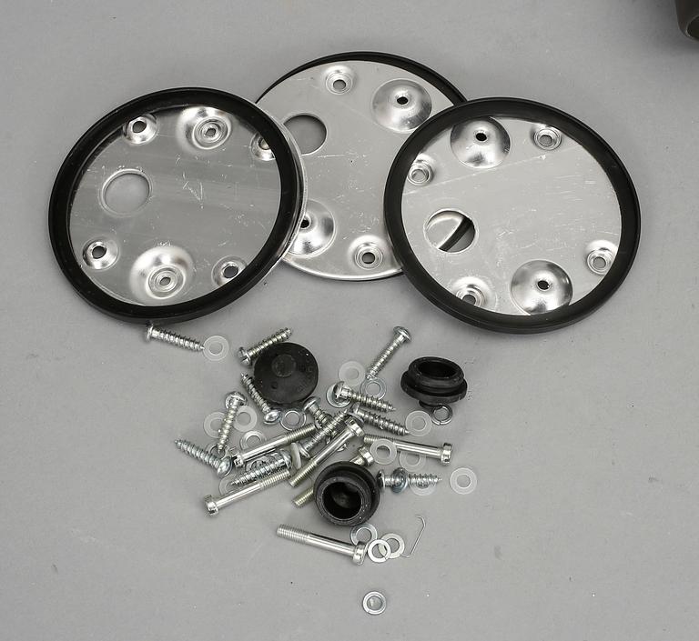 TAKLAMPOR, 3 stycken, Böhlmarks, 1930-tal.