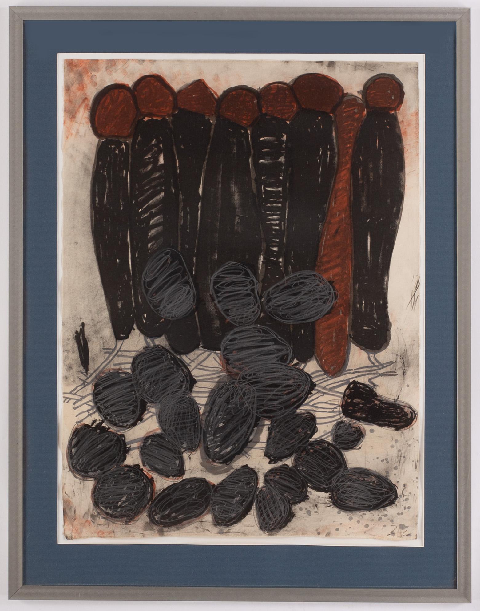 Terry Winters, lithographs in colours, 11, 1985-1986, signed. First lithograph numbered 26/39.