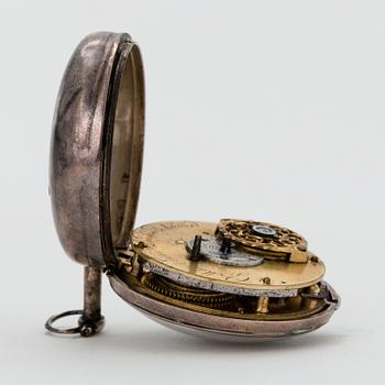 G Masterman, fickur silver, sent 1700-tal, London.