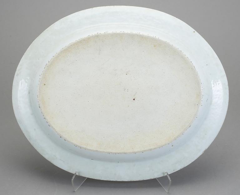 STEKFAT, kompaniporslin. Qing dynastin, Qianlong (1736-95).
