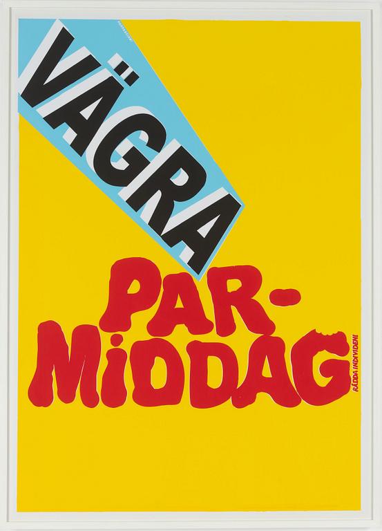 Lisa Jonasson, 'Vägra parmiddag'.