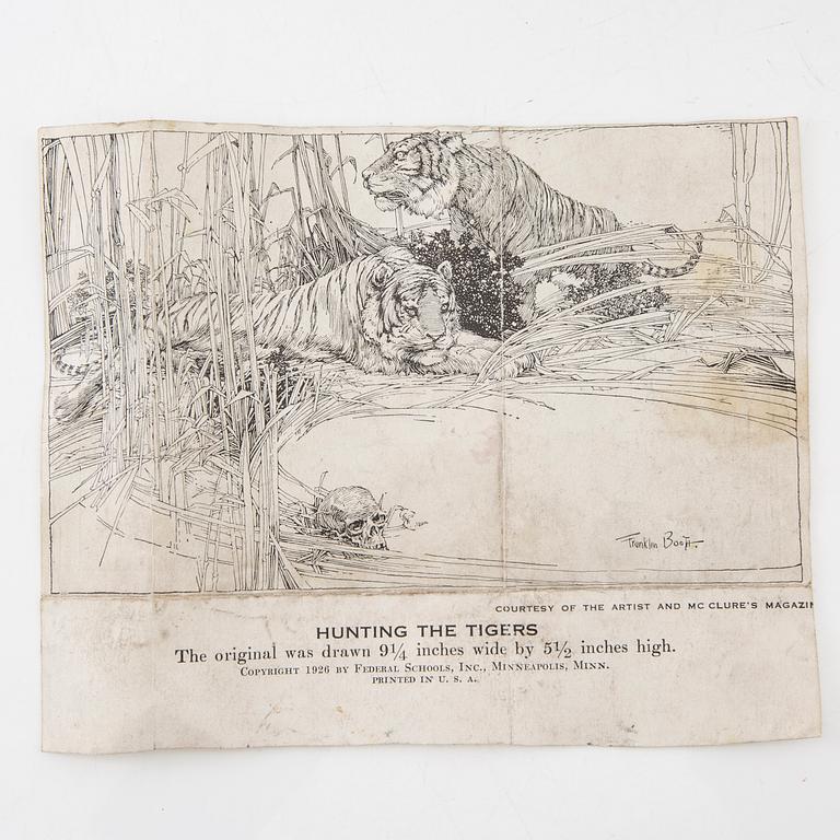 Amerikanskt cigarettetui i silver med gravyr från andra världskriget.