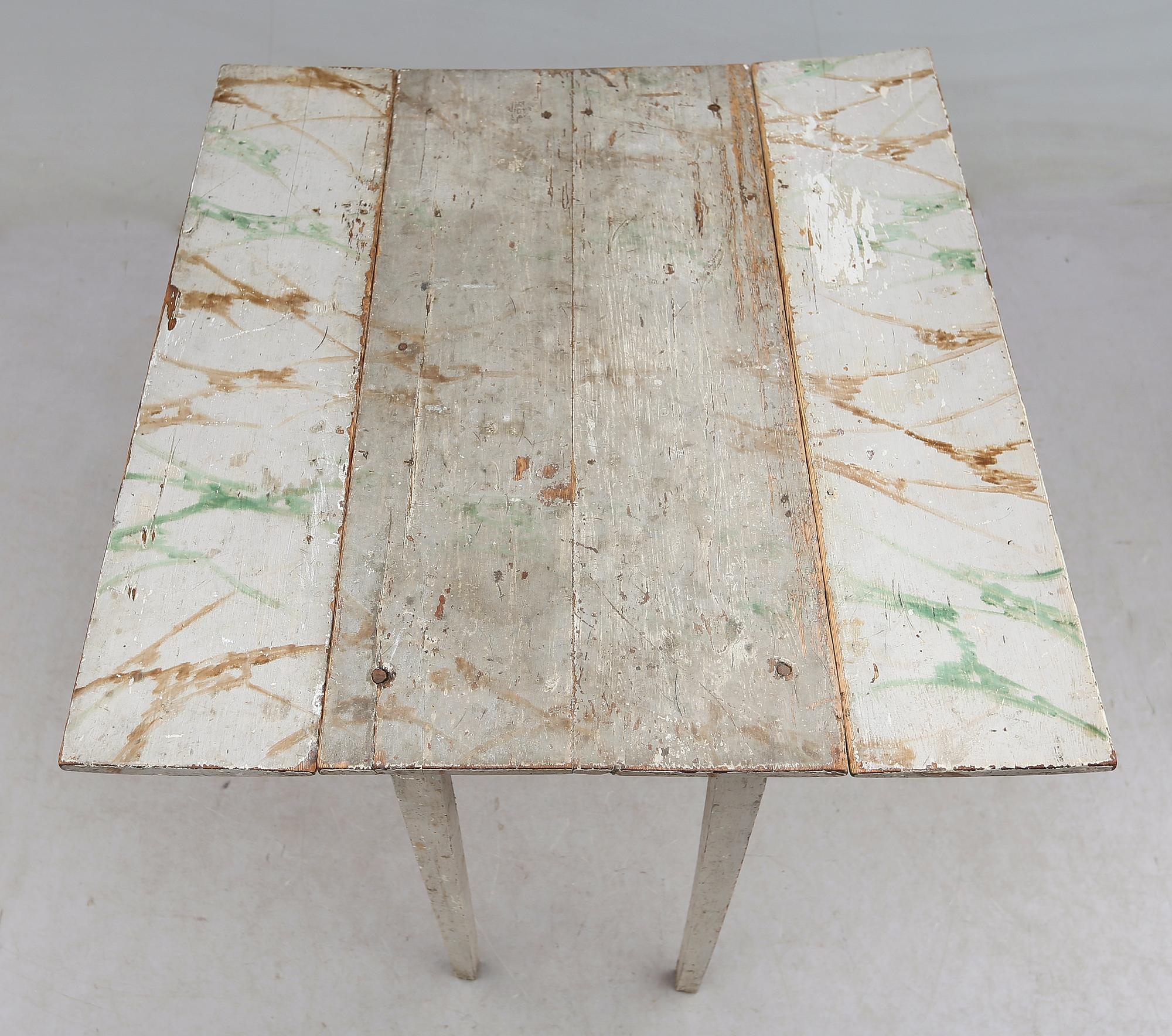 KLAFFBORD, 1800-talets början.