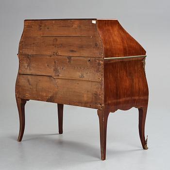 A Swedish Rococo 18th century secretaire in the manner of Lars Nordin (master in Stockholm 1752-73).