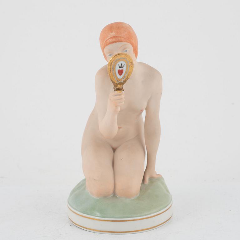 Gerhard Henning, a porcelain figurine, Royal Copenhagen, Denmark.