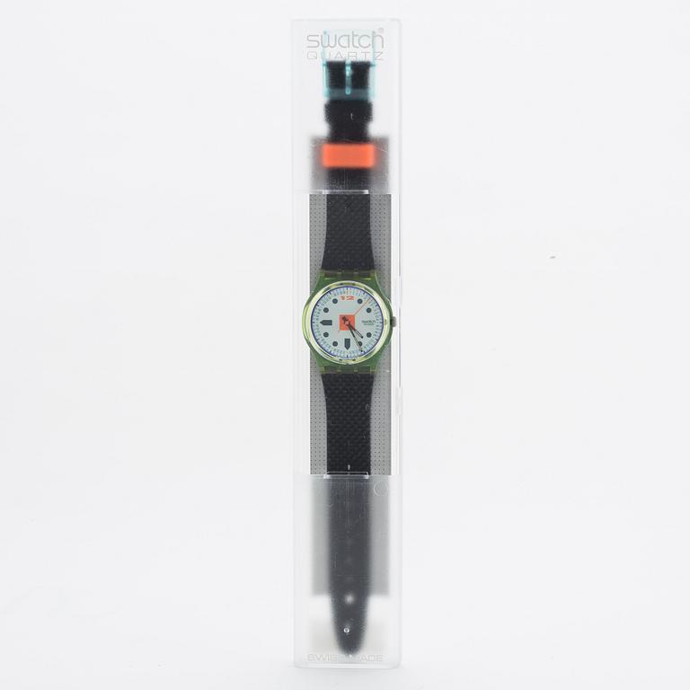 Swatch, Hopscotch, wristwatch, 34 mm.