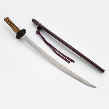 Wakizashi, mumei, Edo, 1700-tal.