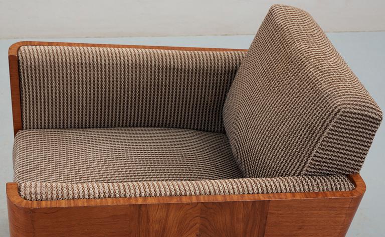 FÅTÖLJ, art deco, troligen Reiners, 1930-tal.