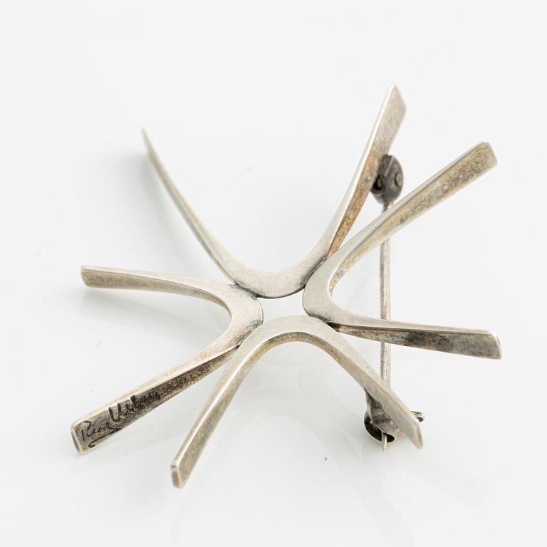 Rey Urban, brosch, sterlingsilver, Stockholm, 1962.