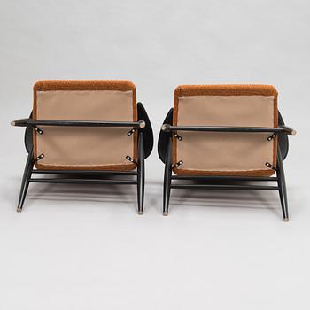 Ilmari Tapiovaara, nojatuolipari, 2468, "Eve", Asko 1900-luvun puoliväli.