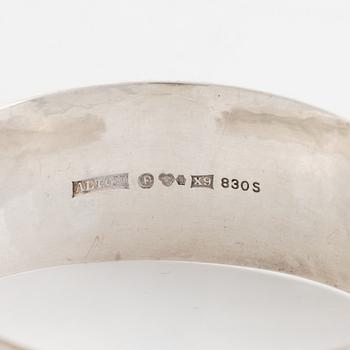 Sterling silver necklace and bangle, Alton.