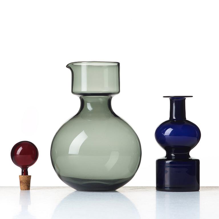 Kaj Franck, a "The bells of Kremlin" decanter, Nuutajärvi Notsjö, Finland.