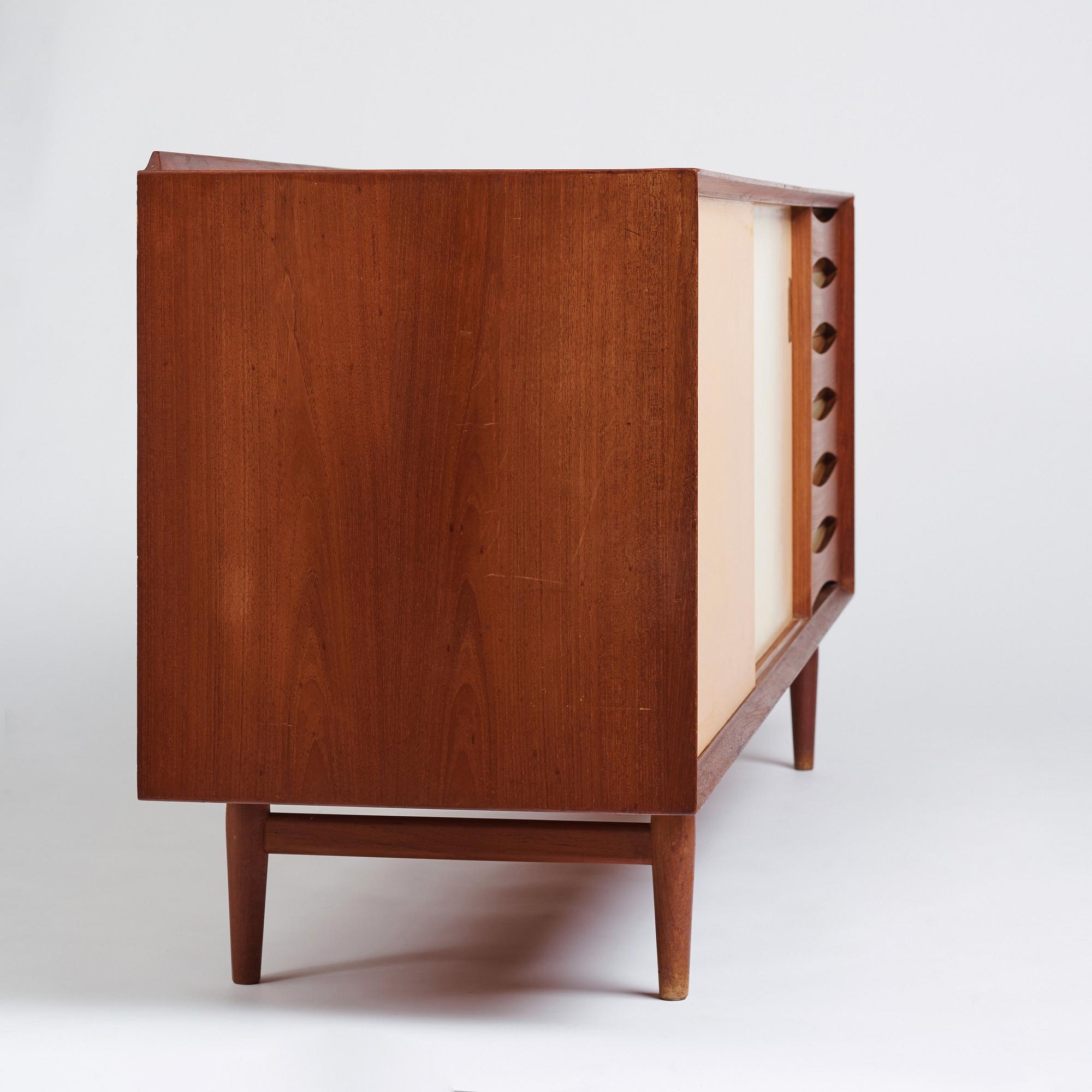 Arne Vodder, a teak sideboard, model 29, Sibast Møbler Denmark 1950-60's.