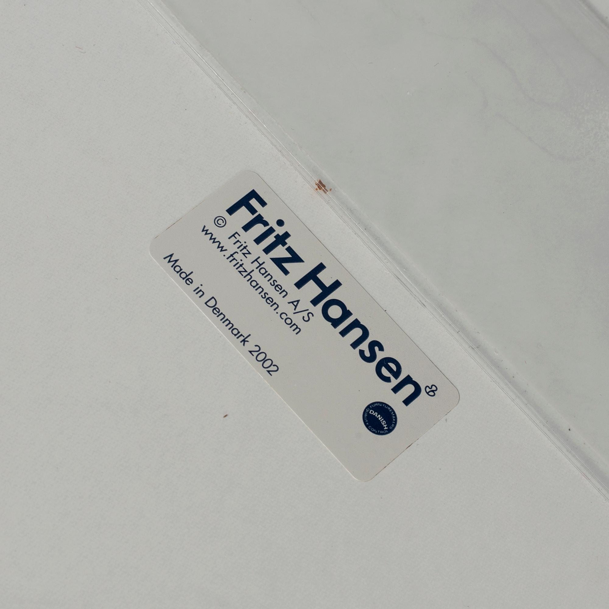 A Danish laminate coffee table from Fritz Hansen, 2002.