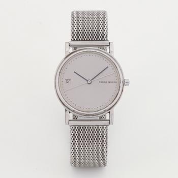 Georg Jensen, design Jörgen Möller, wristwatch, 30 mm.